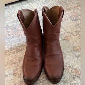 Tecovas Brown Leather Cowboy Boots